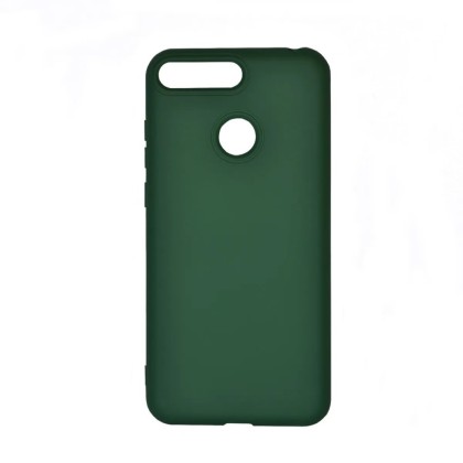 Накладка для Huawei Y6 Prime (2018)/CW 7A Prime/CX8E Silicone cover зеленая