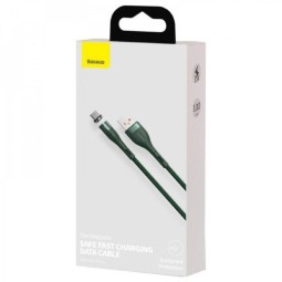 Usb Кабель-зарядка Micro Baseus Zinc Magnetic 2.1A 1м (CAMXC-K06) зелёный