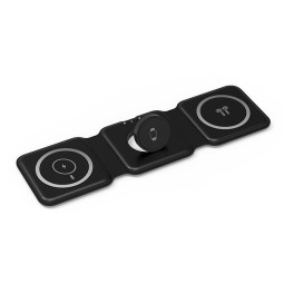 Беспроводное зарядное устройство WIWU 3in1 для Phone+Watch+Pods M6 черное