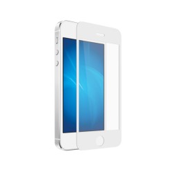 Защитное стекло для i-Phone 5/5s 9D белое