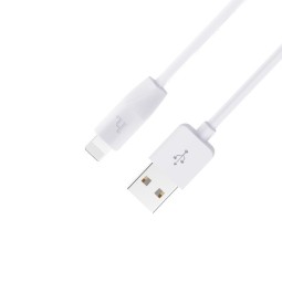 Usb Кабель-зарядка Lightning Hoco Flash 2м 2.0A силиконовый белый