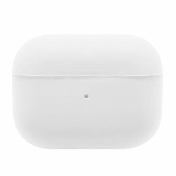 Силиконовый чехол для AirPods Pro белый