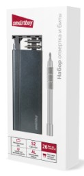 Отвертка с набором бит (26 шт.) Smartbuy Tools