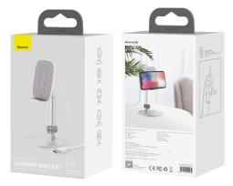 Беспроводное зарядное устройство Baseus Literary Youth Desktop 15W SUWY-D0S серебристое