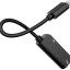 Адаптер для i-Phone Baseus L37 Male-Dual Female CALL37-01 черный