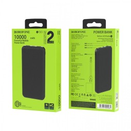 Powerbank Borofone BT20 10000mAh 2USB черный