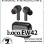 Беспроводные наушники TWS Hoco EW42 BT5.3/35mAh (350mAh)/4ч черные