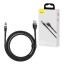 Usb Кабель-зарядка Micro Baseus Zinc Magnetic 2.1A 1м (CAMXC-KG1) чёрный