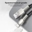 Usb Кабель для зарядки Apple Lightning Baseus Cafule Metal 2.4A 1м черный