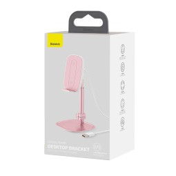 Беспроводное зарядное устройство Baseus Literary Youth Desktop Bracket SUWY-D0R розовый