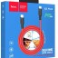 Usb Кабель-зарядка Lightning Hoco X21 Plus Silicone 2.4A 1м мягкий силиконовый красный