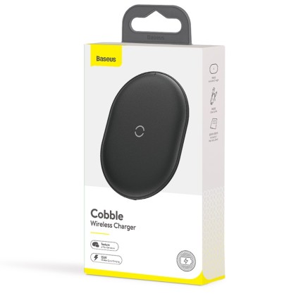 Baseus Cobble wireless charger 15W （WXYS-01) Black