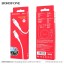 Usb Кабель-зарядка Micro Borofone BX30 Silicone 2.4A 1м силиконовый белый