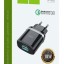 Сетевое зар. устр. Hoco C12Q 1USB QC3.0 2.4A черное