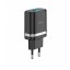 Сетевое зар. устр. Hoco C12Q 1USB QC3.0 2.4A черное