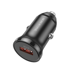Автомобильное заряд. устр. Borofone BZ18 1USB QC3.0 черное