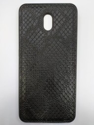Накладка для Xiaomi Redmi 8A силикон под кожу крокодила