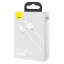 Usb Кабель для зарядки Apple Lightning Baseus Superior 2.4A 1м белый