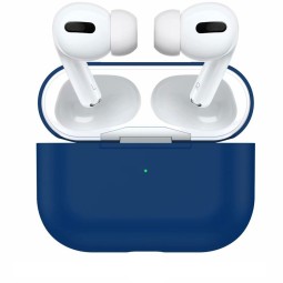 Силиконовый чехол для AirPods Pro полуночно-синий