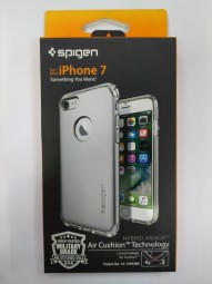 Чехол Spigen для i-Phone 7 Hybrid Armor, серебристый (042CS20694)