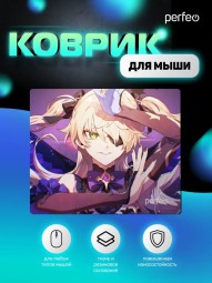 Perfeo Коврик для компьютерной мыши "Anime", (240*200*2 мм), ткань+резиновое основание