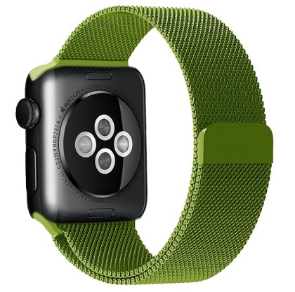 Сменный браслет для Apple Watch 38-40mm Milano №11 болотный