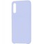 Накладка для Samsung Galaxy A02 Silicone cover без логотипа розовая