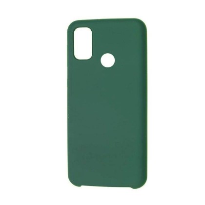 Накладка для Huawei Honor 9X Lite Silicone cover зеленая