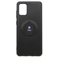 Чехол-накладка для Xiaomi Redmi 10 силикон iface с держателем черный