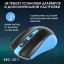 Мышь беспроводная Smartbuy Optical 352 USB/DPI 800/1200/1600/ 4-кнопки/2AAA синий+черный