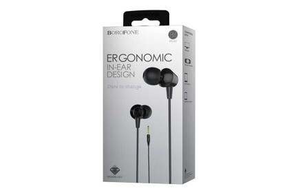 Наушники с микрофоном Borofone BM20 DasMelody 1.2м черные
