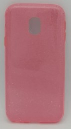 Накладка для Samsung Galaxy J3 (2017) силикон блестящий в ассортименте