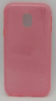 Накладка для Samsung Galaxy J3 (2017) силикон блестящий в ассортименте