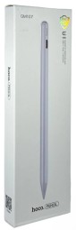 Стилус hoco GM107 Smooth series magnetic rechargeable capacitive pen for iPAD белый