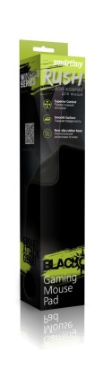 Игровой коврик Smartbuy RUSH Blackout черный M-size (SBMP-01G-K)/40