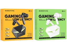 Беспроводные наушники TWS Borofone BW24 BT5.3/35mAh (250mAh)/4ч черные