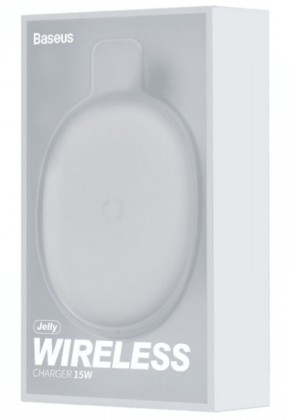 Baseus Jelly wireless charger 15W WXGD-02 белое