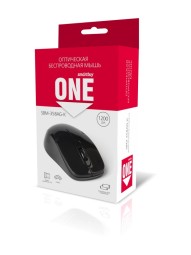 Мышь беспроводная Smartbuy ONE 358AG USB/DPI 1200/3 кнопки/2AAA черная (SBM-358AG-K)