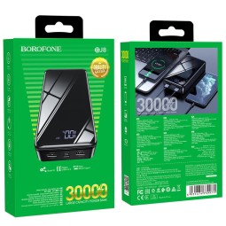 Powerbank Borofone BJ8 30000mAh 2USB черный