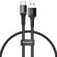 Usb Кабель-зарядка Micro Baseus Halo 25cм (CAMGH-D01) чёрный