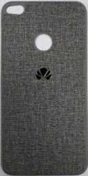 Накладка для Huawei Honor P8 lite (2017) силиконовая ткань с логотипом в ассортименте