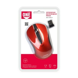 Мышь беспроводная Smartbuy ONE 329AG-R (SBM-329AG-R) красная