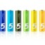 Алкалиновые батарейки Xiaomi AA LR6 (10шт) NQD4000RT разноцветные