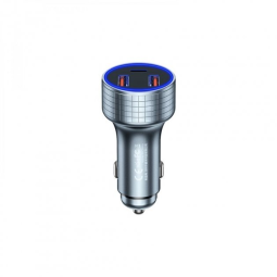 Автомобильное заряд. устр. Remax RCC327 2USB/1C 3A 83W серебристое