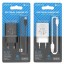 Сетевое зар. устр. Borofone BA53A 2USB 2.1A белое