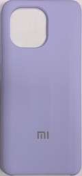 Накладка для Xiaomi Mi 11 Silicone cover лаванда