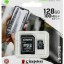 micro SDXC карта памяти Kingston 128 Class10 UHS-I Canvas Select Plus с адапт.(SDCS2/128GB)