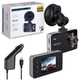 Автомобильный видеорегистратор K6000 FHD 1080P 2.7"/600mAh/MicroSD до 32GB/FullHD 1080p черный