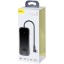 USB-C хаб Baseus Superlative 2USB/HD 4K/Audio/PD/Watch (CAHUB-AZ0G) черный