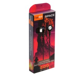 Стереонаушники Faison Q9 Space с микрофоном черные